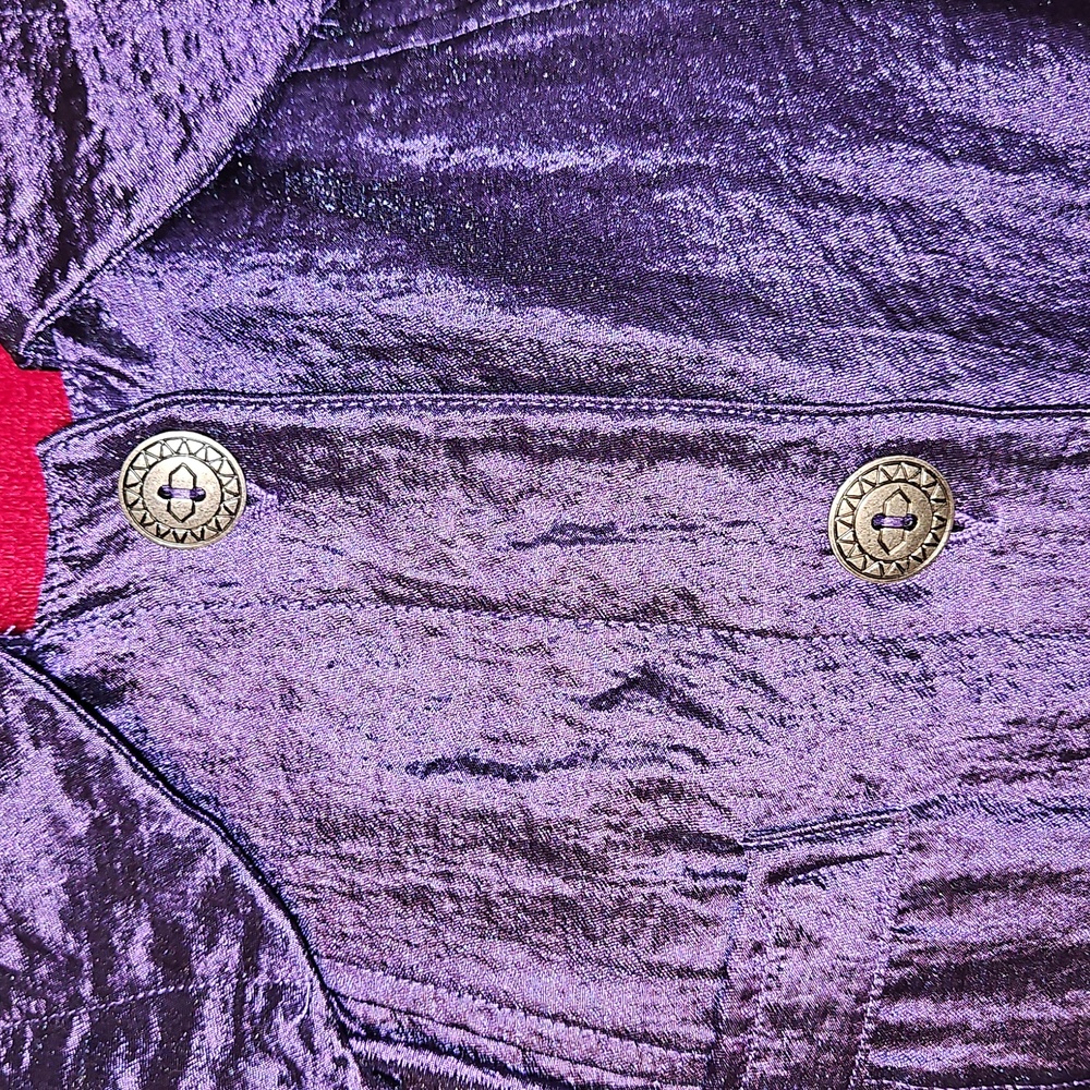 Ruby Rd Purple Women's Lightweight Jacket Size 18 - image 3